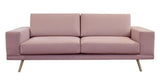 Clara - Contemporary 3 Seater Velvet Sofa-Sofa-Belle Fierté