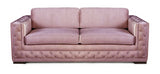 Clementino - 3 Seater Contemporary Velvet Sofa-Sofa-Belle Fierté