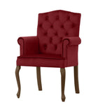 Fiona - Chesterfield Velvet Occasional Chair, Accent Chair-Chair-Belle Fierté