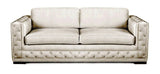 Clementino - 3 Seater Contemporary Velvet Sofa-Sofa-Belle Fierté