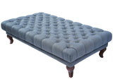 Pia - Upholstered Coffee Table, Tufted Ottoman-Benches & Ottomans-Belle Fierté