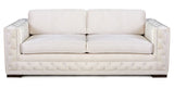 Clementino - 3 Seater Contemporary Velvet Sofa-Sofa-Belle Fierté