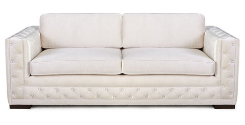 Clementino - 3 Seater Contemporary Velvet Sofa-Sofa-Belle Fierté