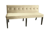 Sara - Velvet Dining Bench-Benches & Ottomans-Belle Fierté