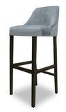 Kennedy - Elegant Velvet Kitchen Stool, Bar Chair-Bar chair-Belle Fierté