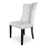 Eden - Back Knocker Ring Velvet Dining Chair-Chair-Belle Fierté