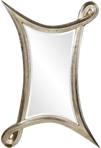 Lucas - Glamour Geometric Silver Mirror-Mirrors-Belle Fierté