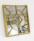 Iker - Contemporary Metal Mirror, House Wall Decoration-Mirrors-Belle Fierté