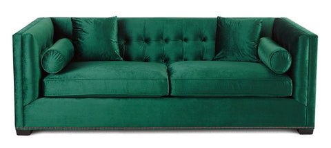Kingston - Luxury 3 Seater Velvet Sofa-Sofa-Belle Fierté