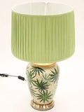 Ian - Ceramic Green Table Lamp 69 cm-Table Lamp-Belle Fierté