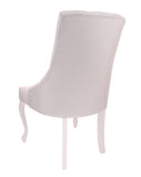Lillian - Shabby Chic Chesterfield Velvet Dining Chair with Crystals-Chair-Belle Fierté