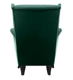 Doris - Wingback Velvet Armchair, Scandinavian Armchair-Armchair-Belle Fierté