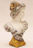 Helena - Bust Sculpture-Vases & Ornaments-Belle Fierté