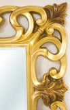 Diego - Glamour XL Gold Frame Mirror-Mirrors-Belle Fierté